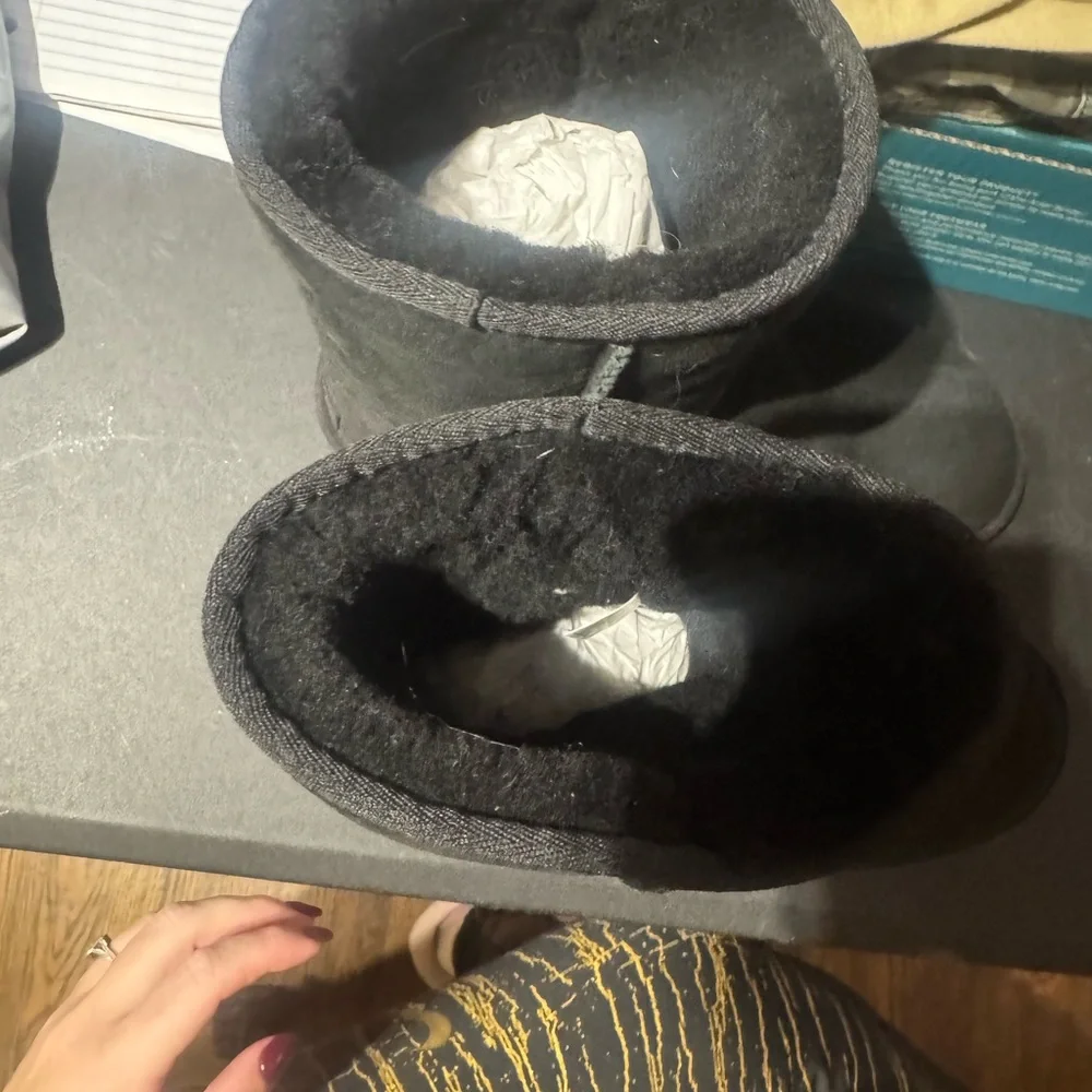 UGG Black Suede Boots